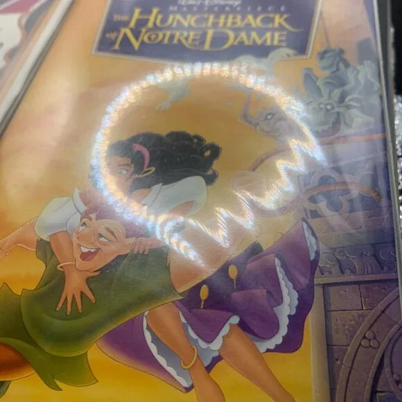 Lot of 4 Walt Disney 1990's Assorted Disney VHS Tapes